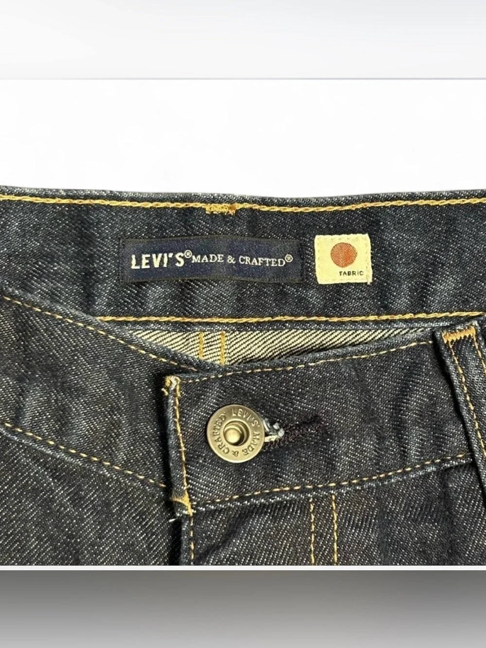 Levi’s Made & Crafted 551Z Selvedge Raw Denim Jeans Men’s 36x32 Authentic Straig